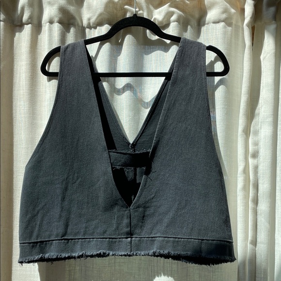 Hackwith Design House Grey Tank Top - Picture 1 of 3